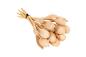 Preview: Tulip bouquet made of wood - 9 wooden tulips, 34 cm tall, natural/sanded, wooden flower decoration, made in Holland